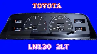 TOYOTA LN130 2LT Speed Meter の電解コンデンサーの交換　[4Runner Speed Meter Repair]