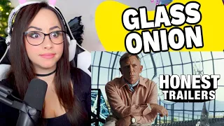 Honest Trailers | Glass Onion: A Knives Out Mystery | Bunnymon REACTS