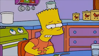The Simpsons - Bart stomach growling (REMOVED video from StomachClipsCollection #98)