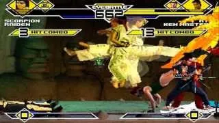 Team Scorpion vs Team SFTM Ryu 4v4 Patch MUGEN 1.0 Battle!!!