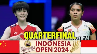 Wangg Zhiiyii VS Grgooriaa Tunnjng | Badminton Match Highlights KIO24