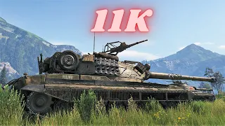 60TP Lewandowskiego  11K Damage 8 Kills  World of Tanks Replays 4K The best tank game