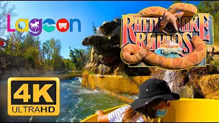 Rattlesnake Rapids (4K) POV - Lagoon Amusement Park