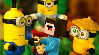 LEGO Minions 2020 vs LEGO Minecraft Noob vs Fuzion Max