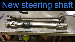 New steering shaft in-1977 ford truck 4x4.