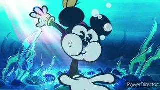 mickey mouse: ghoul friend underwater scene