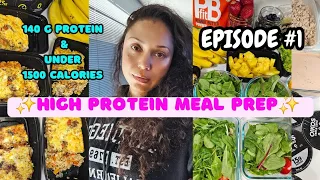 Meal Prep For SHRED Season | 3 High Protein Meals, Protein Shake & Dessert #HighProtein #MealPrep