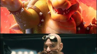 Eggman meets bowser