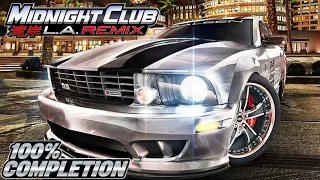 Midnight Club L.A. REMIX (PSP) 100% Completion [4K]