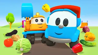 Sing with Leo the Truck! Nursery rhymes & songs for babies. Leo the Truck cartoons.