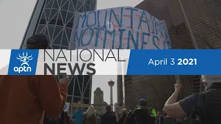 APTN National News April 3, 2021 – Vaccinations vital in third wave, First responder incident