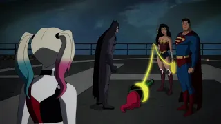 Ivy poisoned the Justice League - Harley Quinn 2x12