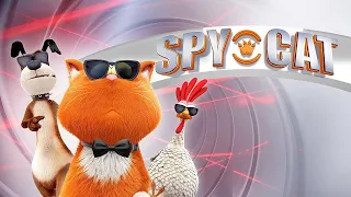 Spy Cat 2018 Movie explained in Hindi urdu   Family comedy animated movie story explanation