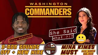 The COMMAND Post LIVE! | Mina Kimes MUST Have Bumped Her Head + B-Rob Sounds Off + Another New Hire