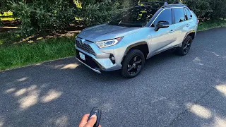 2020 Toyota Rav 4 Hybrid Review and POV drive.