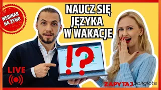 Na żywo | Naucz się języka w wakacje + MEGA NEWS🤩