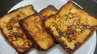 french toast | french bread | masala egg bread  | 10 minutes recipe