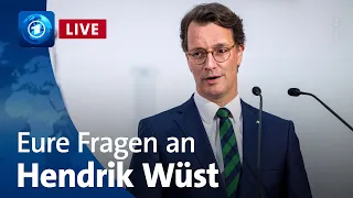 Eure Fragen an Ministerpräsident Hendrik Wüst (CDU) | Bericht aus Berlin Extra