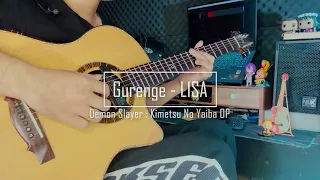 Gurenge - LiSA - Demon Slayer: Kimetsu no Yaiba OP - Aphen Fingerstyle Guitar Cover