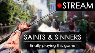 We're walking on some dead or smth. (Saints & Sinners)