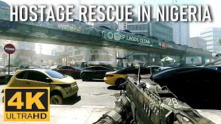 Hostage rescue in NIGERIA | Call of Duty Advanced Warfare - 10 years later. 4K 60FPS