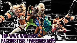 My Top WWE Womens Facebusters / FaceBreakers Of All Time[Untouchable Boss]