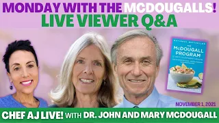 Women's Health Lecture and Marathon Q & A | Chef AJ LIVE! with Dr. John and Mary McDougall