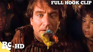 The Hook Food Fight Scene | Hook Clip | Peter Pan | Robin Williams | Retro Central