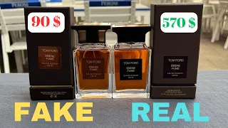 Fake vs Real Tom Ford Ébène Fumé Unisex Perfume 100 ml