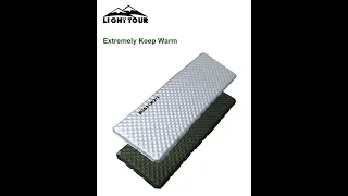 How to properly inflate and size the Lighttour R5.8 Value Sleeping Pad Q&A？