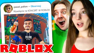 REAKCJA NA KONCERT PALIONA w Roblox! Z @YoshialeGry i @Wegorz08