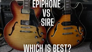 Epiphone ES335 vs Sire Larry Carlton - Are Sire REALLY Making a Better Guitar?