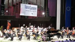 Varna Summer 2014  Виктория Василенко - пиано и Оркестъра на Класик ФМ Радио
