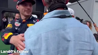 Lando Norris’s father congratulates Max Verstappen