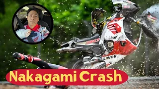 Nakagami , nakaagami crash , takaaki nakagami accident , taka nakagami crash , 中上 貴晶