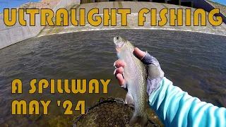 Ultralight Fishing a Spillway