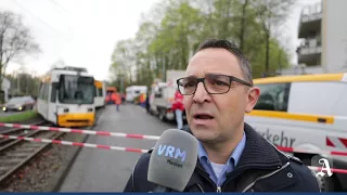 Mainz: 29 Verletzte bei Straßenbahn-Unfall