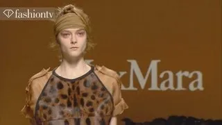 MaxMara Spring/Summer 2013 FULL SHOW | Milan Fashion Week MFW | FashionTV