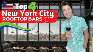 🚁 4 Top New York City Rooftop Bars that will blow your mind! Westlight, Harriet's Rooftop, Spyglass