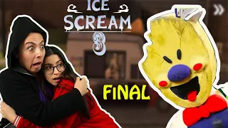 HAYALET OLDUK! GİZEMLİ DONDURMACI GÖREMİYOR! ICE SCREAM 3 FİNAL BÖLÜM EYLÜL LAL