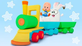 Learn with Cuquin and the Cuquins train - GO BIG & go small