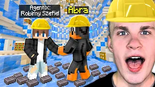 AGENTIX ZOBACZYŁ MÓJ OGROMNY LODOWIEC i ZROBIŁ TO… w Minecraft! 🤑