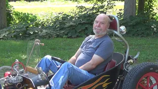 Go, Go, Goofy:  Motorized wheelbarrow shifter cart