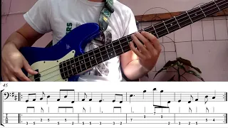 The Smiths - This Night Has Opened My Eyes (bass cover with tabs)