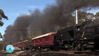 Steam Locomotive 6029 - Mt Victoria to Lithgow Shuttles - May 2018