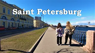 Прогулка по Санкт-Петербургу / Набережная Макарова