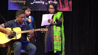 Immanuel CSI Church, New Jersey - Family Night 2022 - John Abraham & Fly   Song