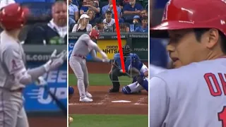 Shohei Ohtani disagrees with the umpire’s strike call, then hits a home run (Royal’s Feed)