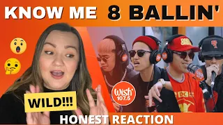 *HONEST REACTION* 8 BALLIN'  "KNOW ME" LIVE on Wish 107.5 Bus | REACTION VIDEO