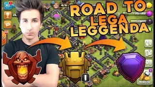 ROAD to LEGA LEGGENDA#2 | +31 e +24 in DIFESA, la BASE FUNZIONA! | Clash of Clans ITA